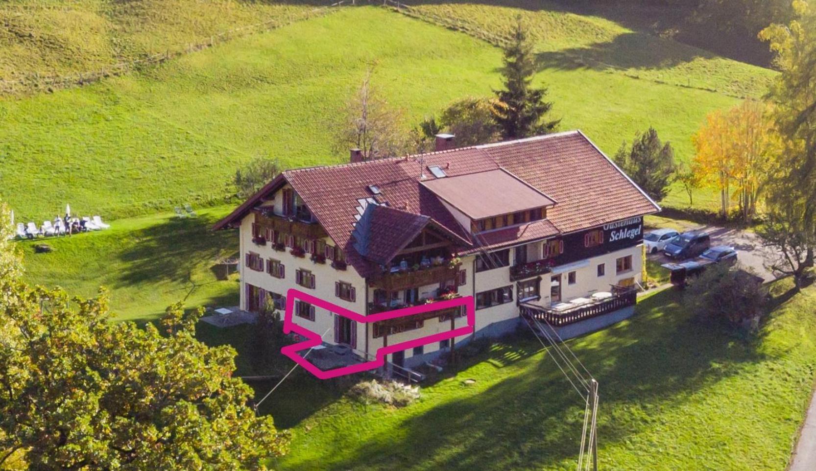 גונצזריד Gaestehaus Schlegel מראה חיצוני תמונה
