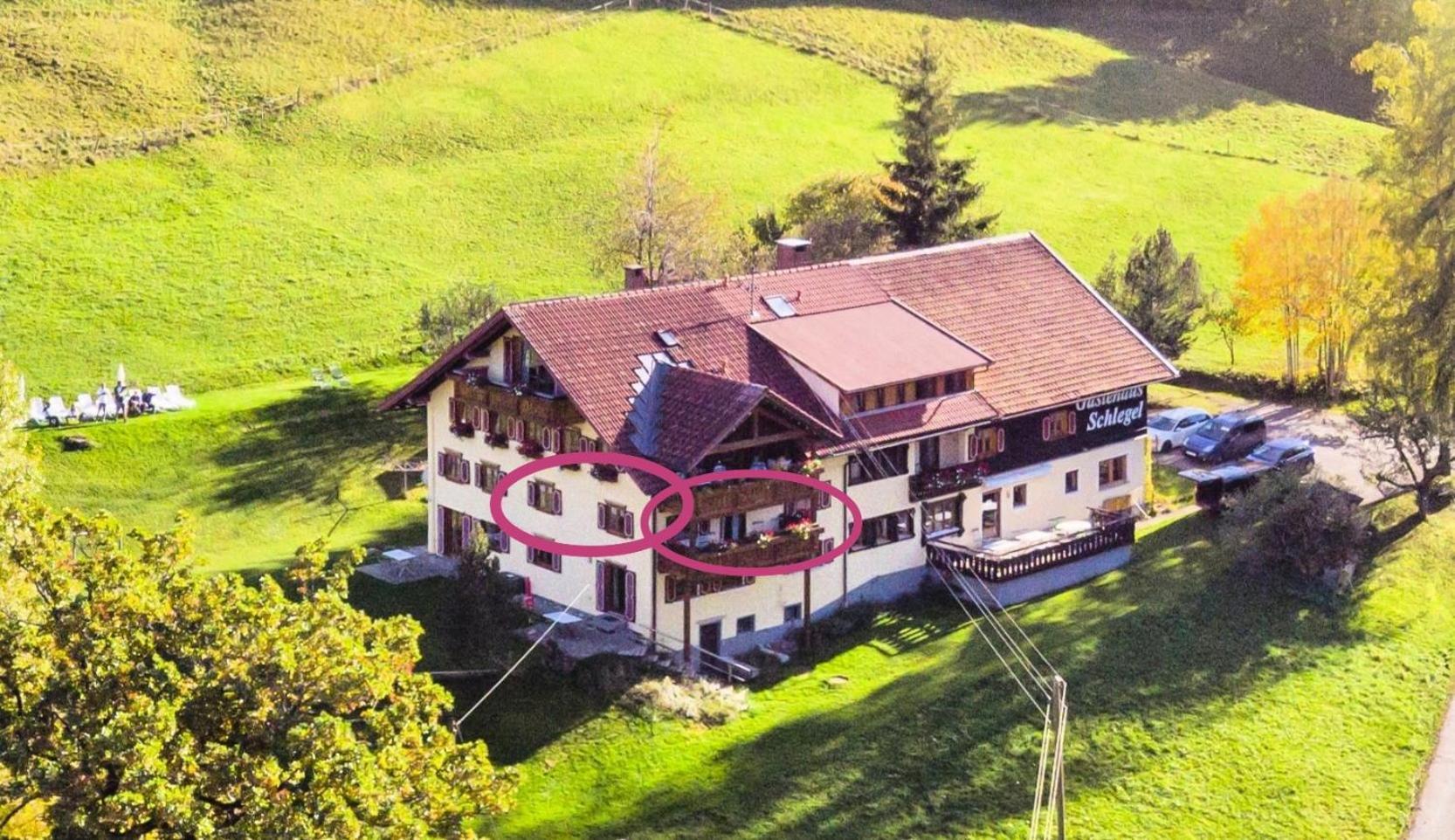 גונצזריד Gaestehaus Schlegel מראה חיצוני תמונה